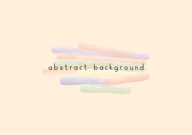 colorful abstract watercolor background template