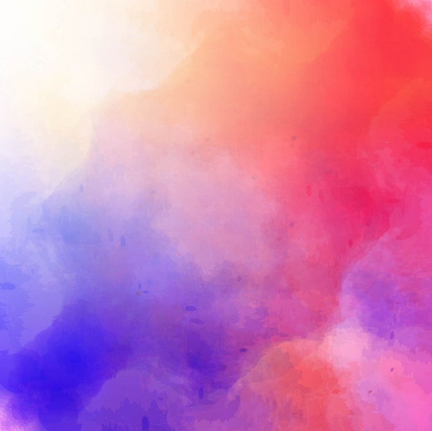 Colorful abstract watercolor background