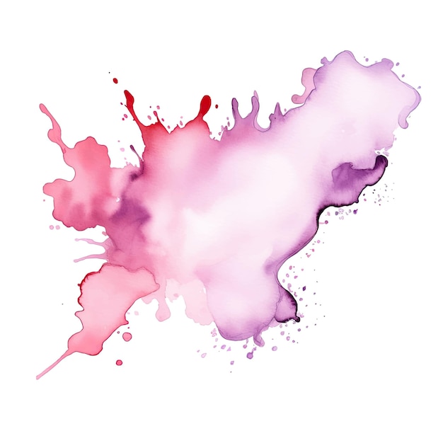 Vector colorful abstract watercolor stain vector