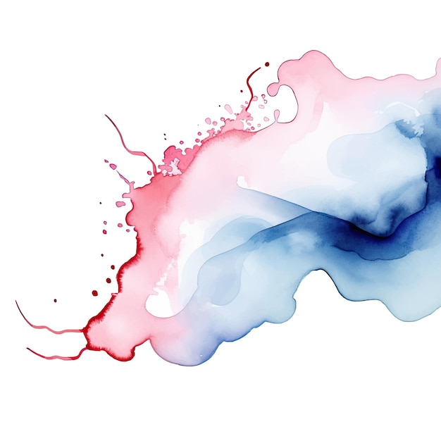 Colorful abstract watercolor stain Vector