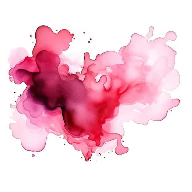 Colorful abstract watercolor stain Vector