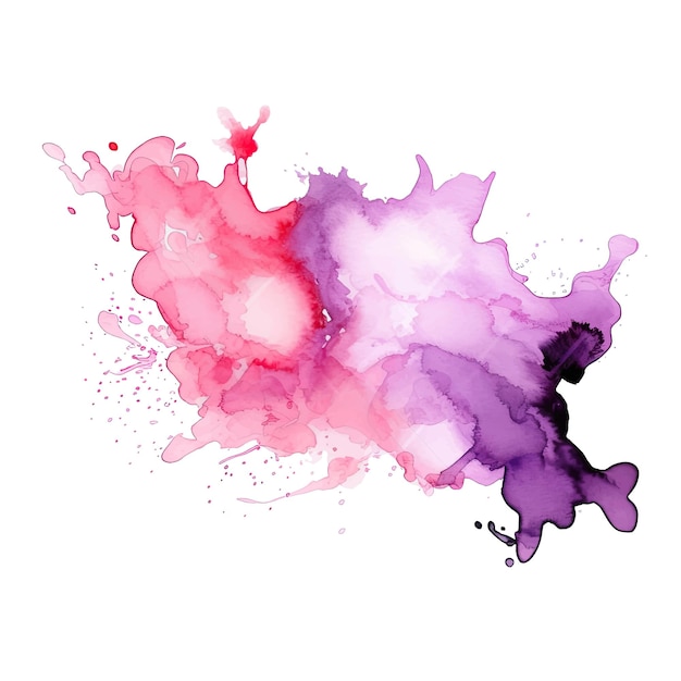 Premium Vector | Colorful abstract watercolor stain vector