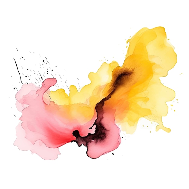 Colorful abstract watercolor stain Vector