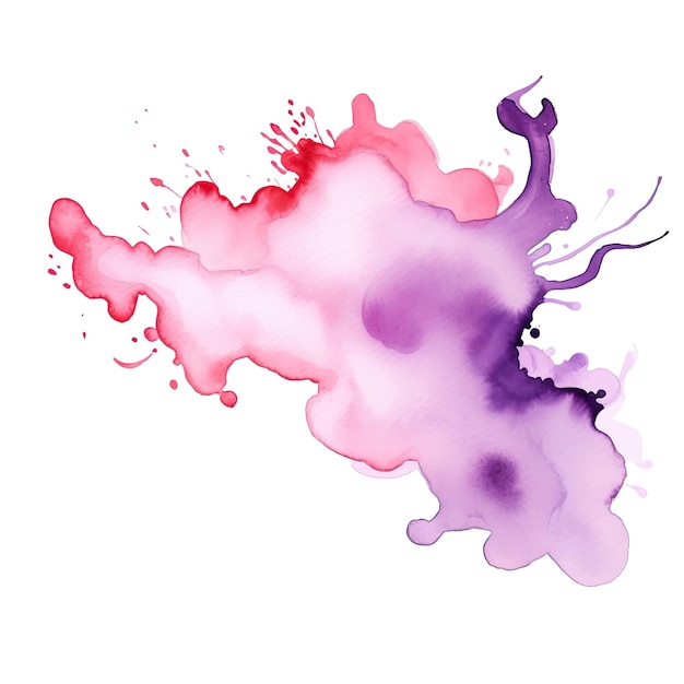 Colorful abstract watercolor stain Vector