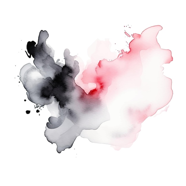 Colorful abstract watercolor stain Vector