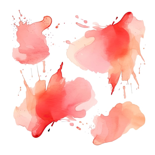 Colorful abstract watercolor stain Vector