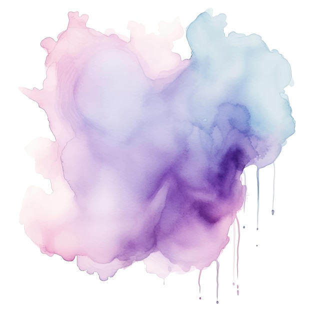 Colorful abstract watercolor stain Vector