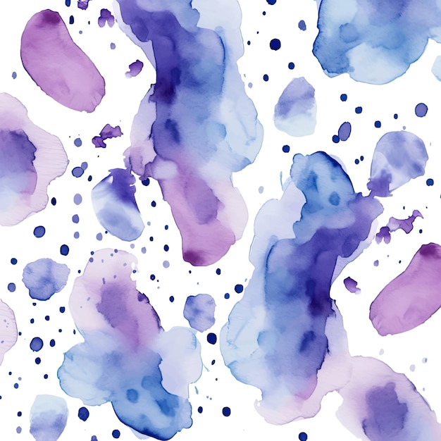 Colorful abstract watercolor stain vector