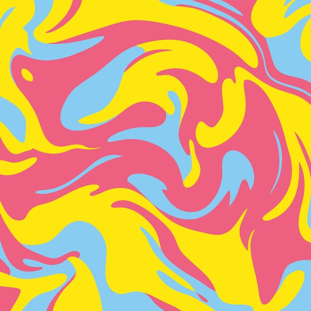 Colorful acrylic brush stroke background