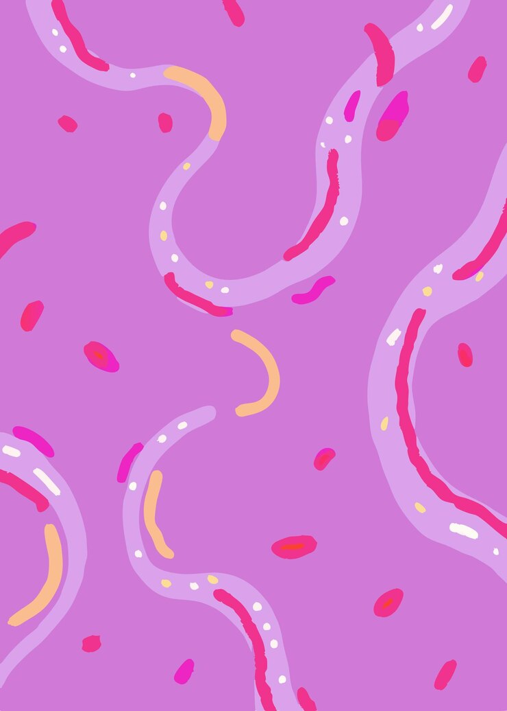 Colorful acrylic brush stroke background