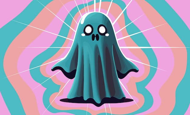 Fantasma anime colorato