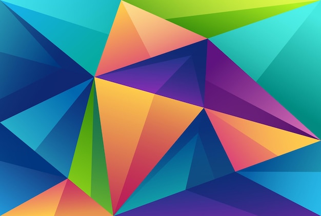 Colorful background gradient geometric gradient