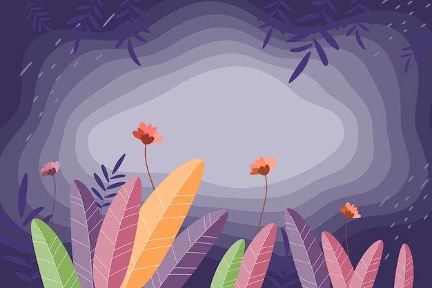 Colorful Background Graphic Nature Vector Illustration