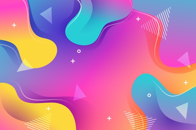 Colorful background theme