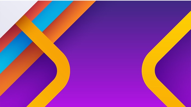 Colorful background with abstract geometric shapes for poster banner flier design