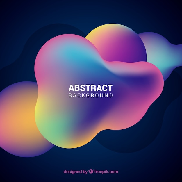 Vector colorful background with abstract style