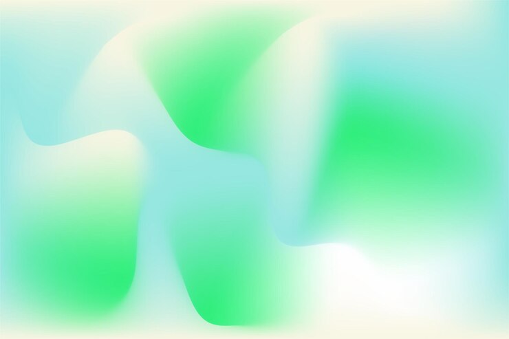 Vector a colorful background with a blue and green swirl