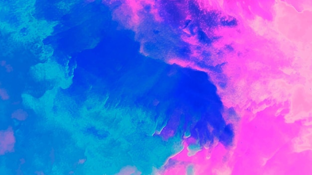 A colorful background with a blue and pink background.