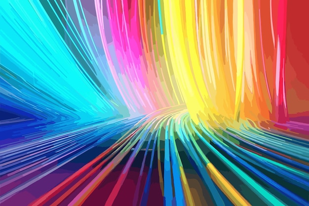 a colorful background with a rainbow colored pattern.