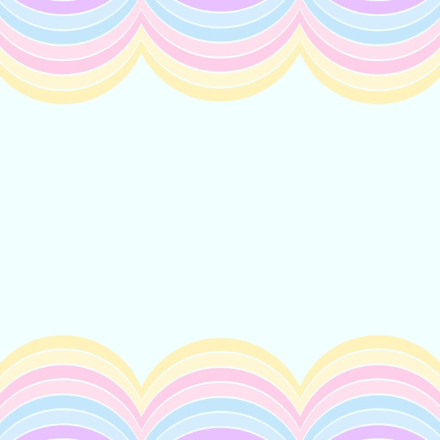a colorful background with rainbows vector