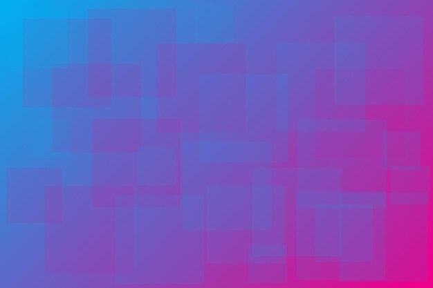 Colorful background with squares in blue and pink premium vector