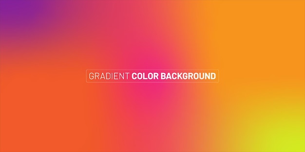 A colorful background with the text gradient color in the middle.