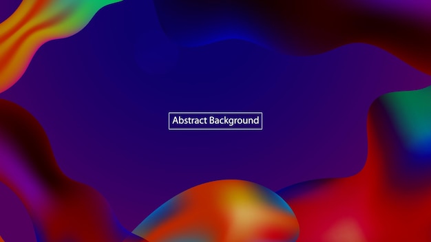 A colorful background with the title abstract background