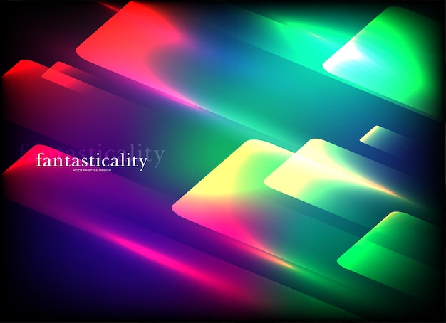 A colorful background with the word fantasticity on it