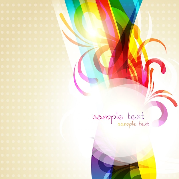 Vector colorful background