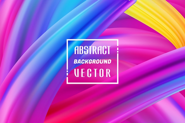 Colorful backgrounds abstract vector, Gradient Fluid Background Designs