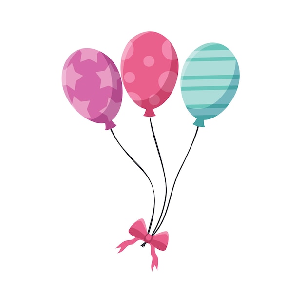 Colorful Balloons. Celebration Party Decorations