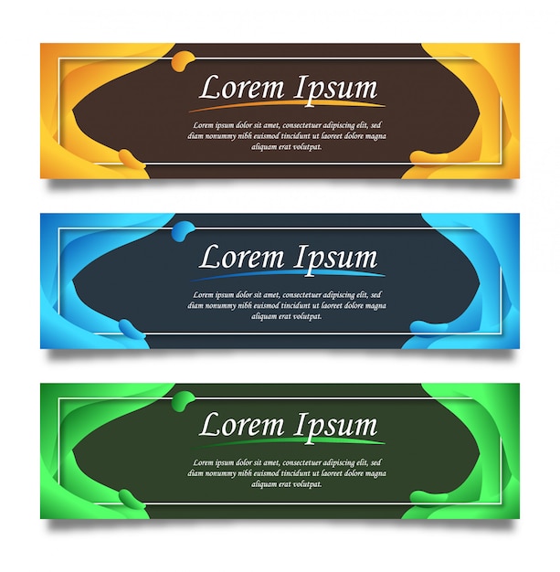 Colorful Banner Collection