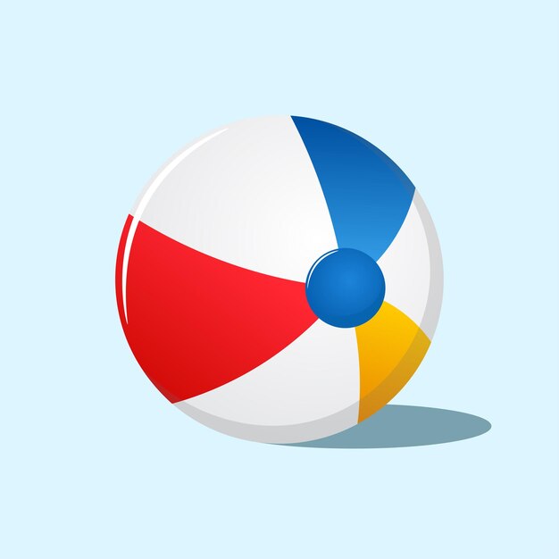 Colorful beach ball