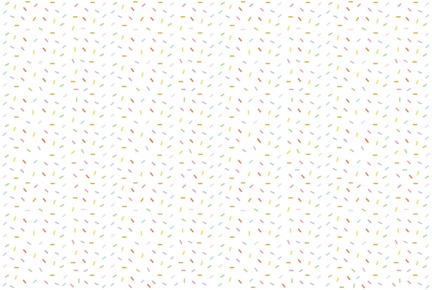 Colorful birthday geometric pattern on white background, design for decoration, vector illustration