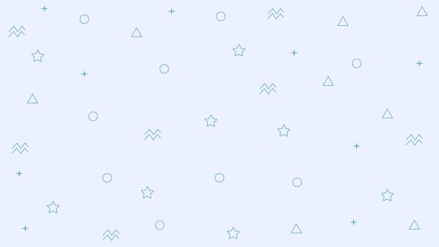 colorful blue abstract geometric shape background perfect for wallpaper backdrop postcard background
