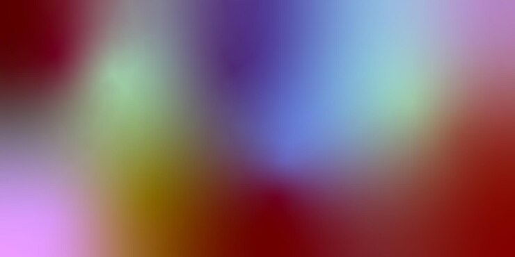 Vector a colorful blur gradient background with a rainbow colored background