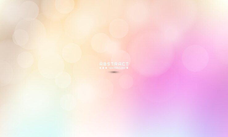 Vector colorful bokeh background