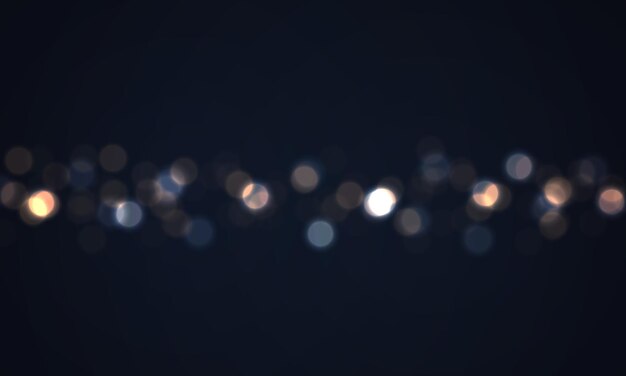 벡터 다채로운 bokeh 빛