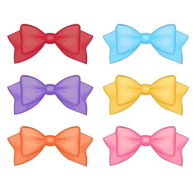 Colorful Bow Accessories