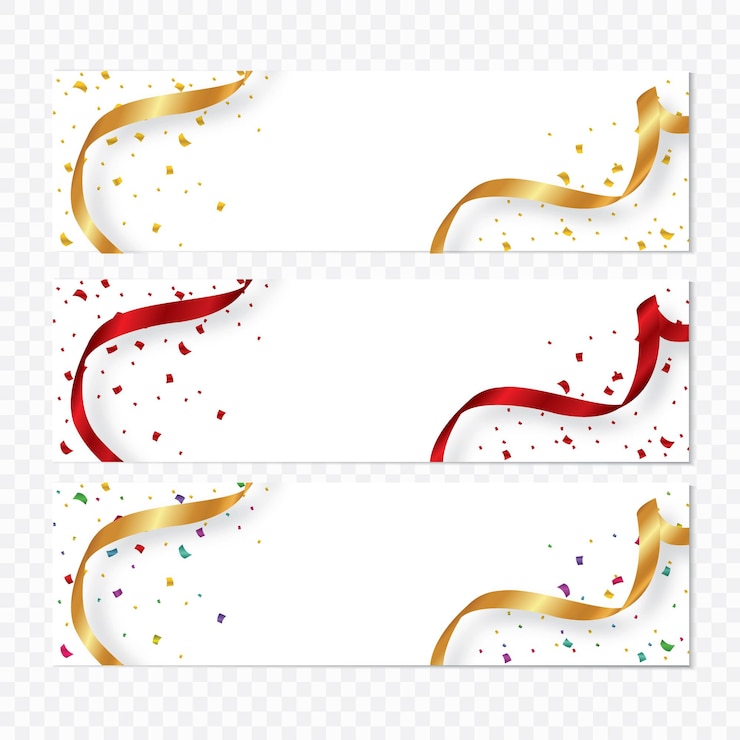 Vector colorful bright confetti isolated on transparent background. festive vector illustration. eps 10