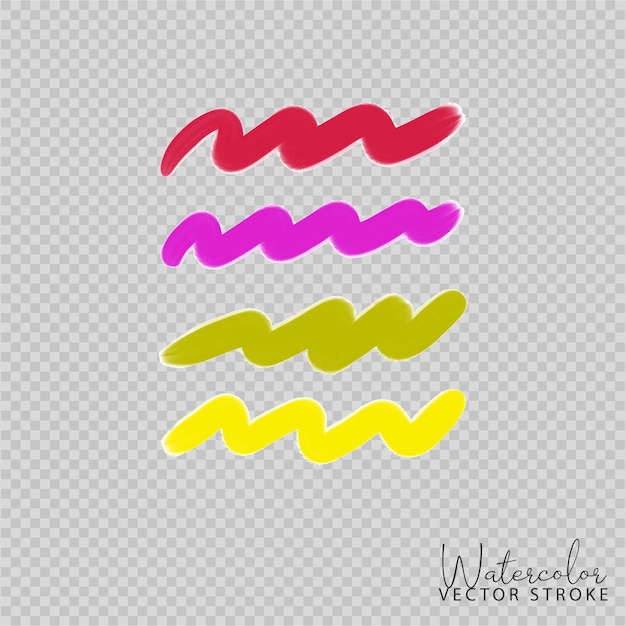 Colorful brush strokes texture