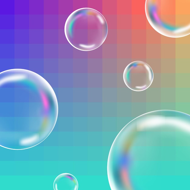 Colorful bubbles