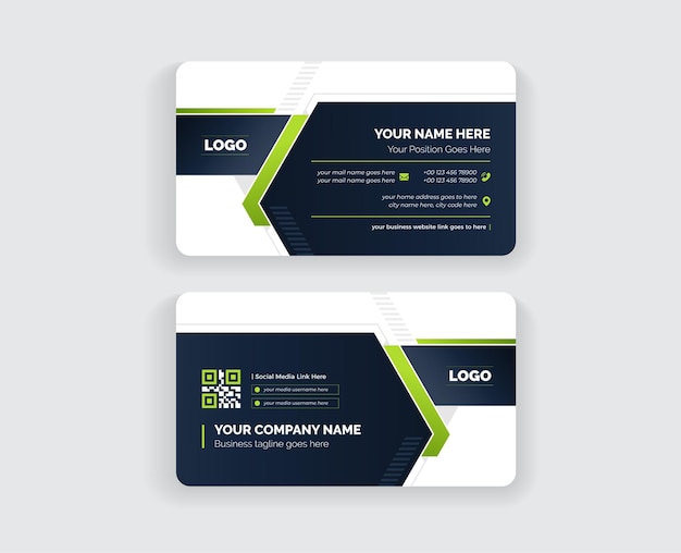 Colorful Business Card Design Template