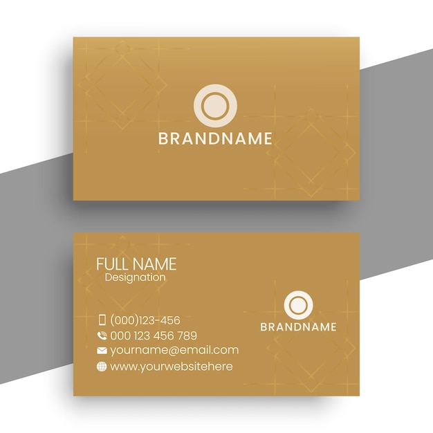 colorful business card