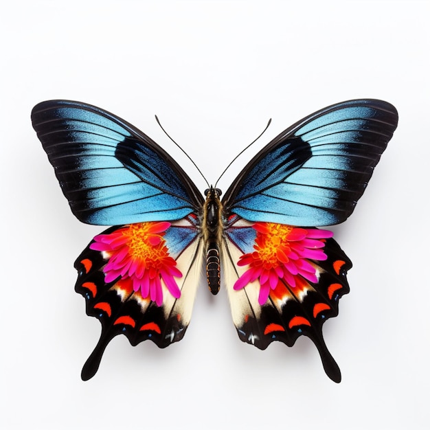 Vettore farfalle colorate
