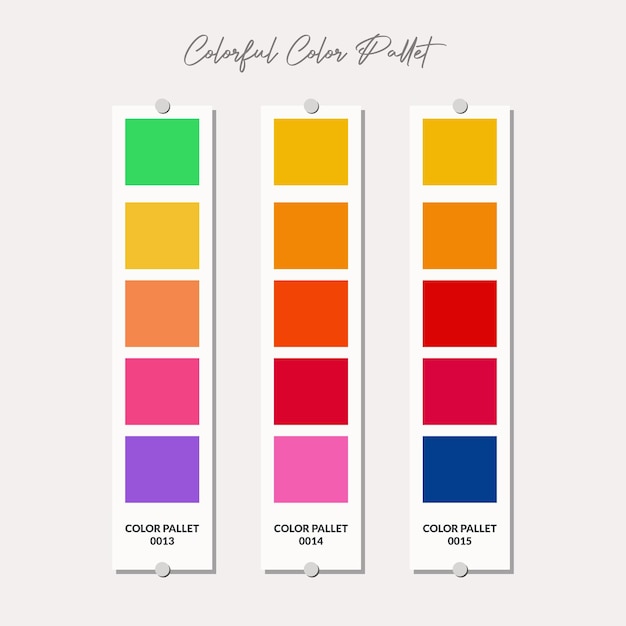 colorful color palette