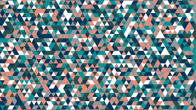 Vector colorful colourful vector flat mosaic triangle background with shapes