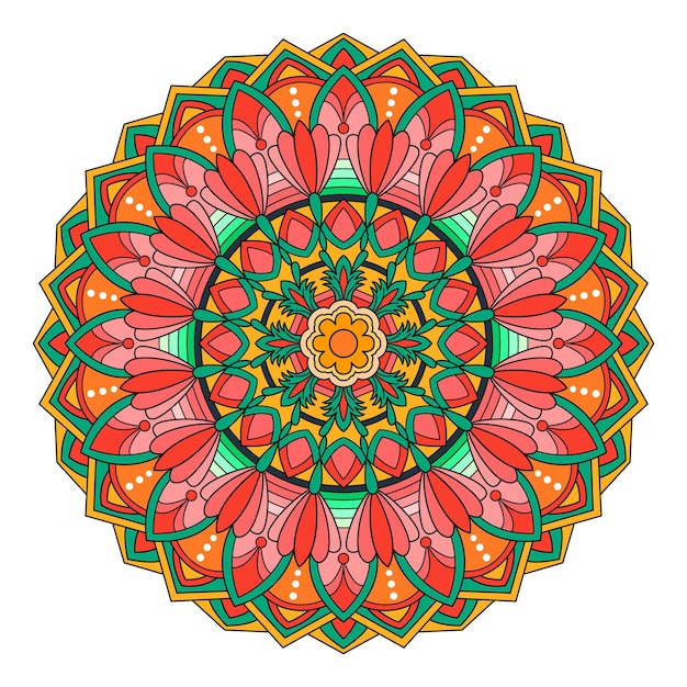 Colorful Decorative Mandala Designs