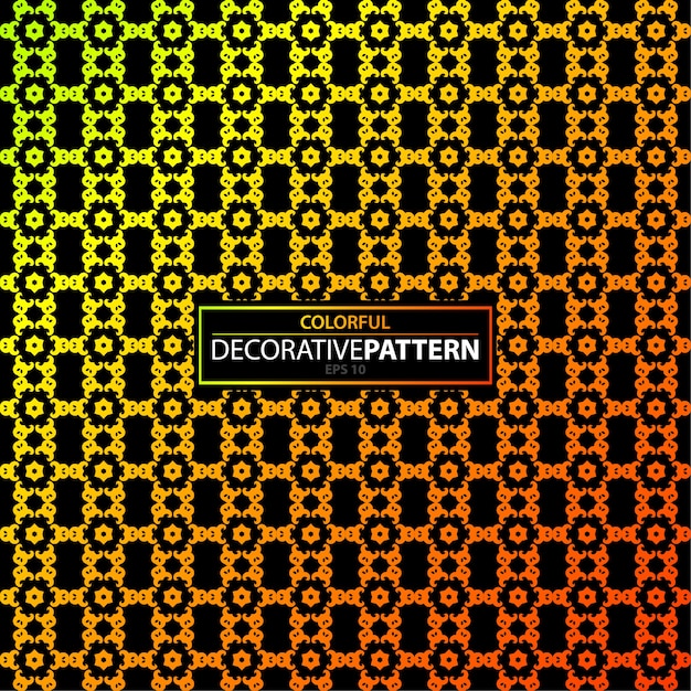 Colorful Decorative Pattern