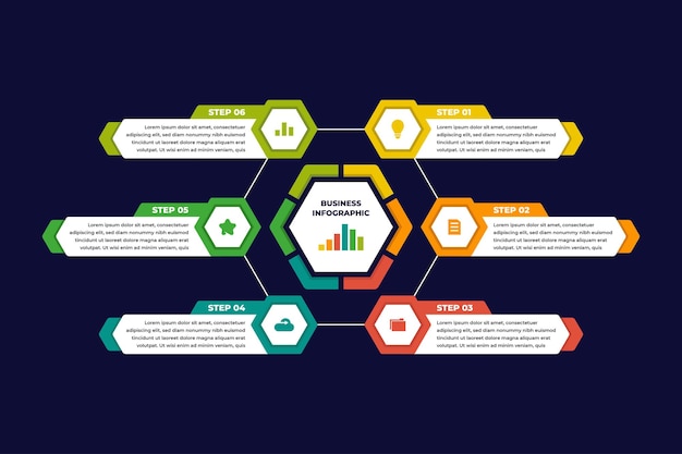 Colorful Diagram for Business Presentation